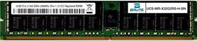 UCS-MR-X32G2RS-H - Cisco Compatible 32GB PC4-21300 DDR4-2666Mhz 2Rx4 1.2v ECC Registered RDIMM