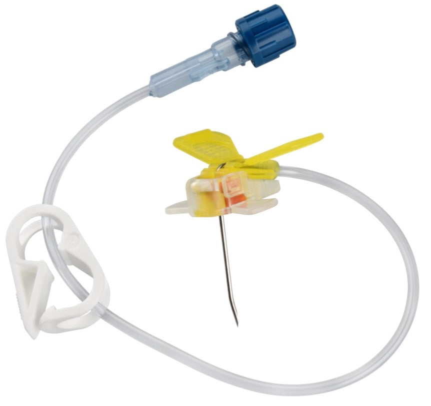 MiniLoc Safety Infusion Set w/ Y-Site, 22G x 1/2", 20/pk