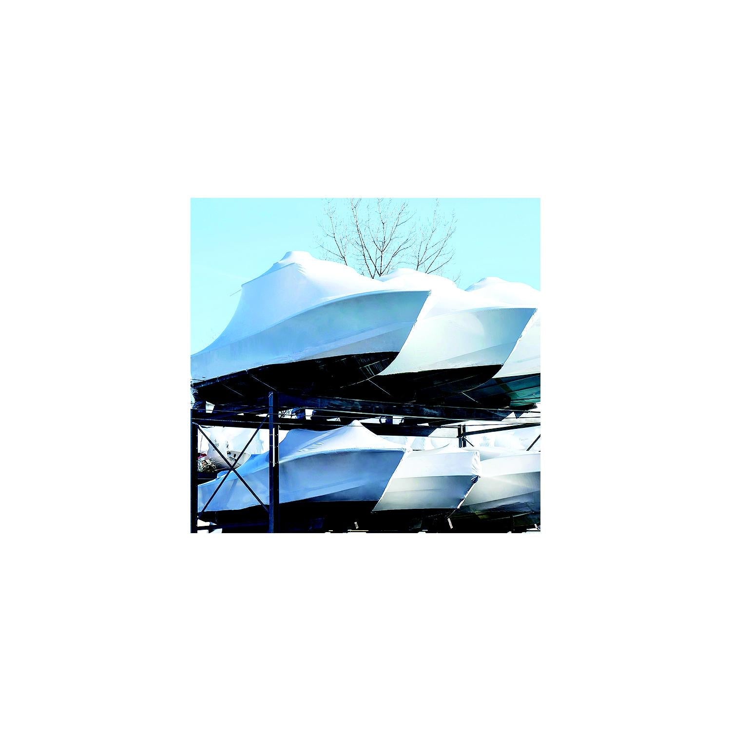 Shrinkwrap Accessories 13004933 Poly-America 16WH Shrinkwrap White Poly Film 16', x 372', 200#