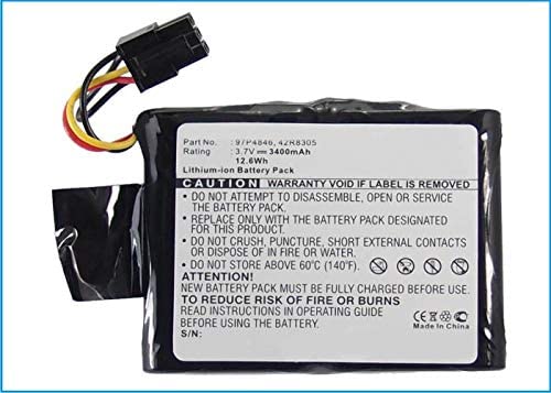 Bateria Synergy Digital Raid Controller Battery, Works with IBM 572F and 575C Raid Controller, (Li-Ion, 3.7V, 3400 mAh) Ultra High Capacity Battery