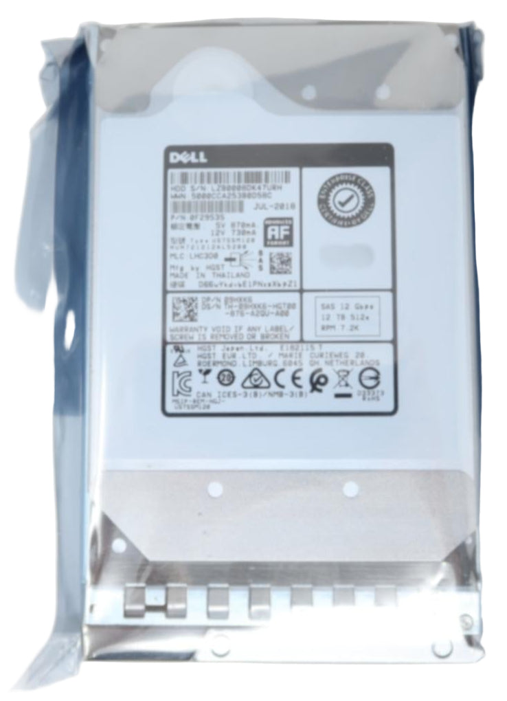 Dell C2X2N HUS726020ALS214 - 2TB SAS 12G 3.5-Inch 7.2K HDD | Alo Tech Solutions