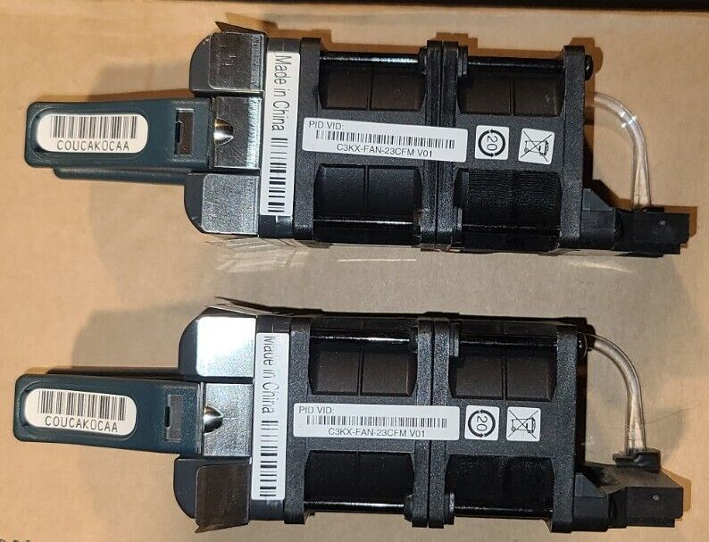 "Lot of 2Pcs" Cisco C3KX-FAN-23CFM Cooling Fan Module for CATALYST 3560-X & 3750-X Series