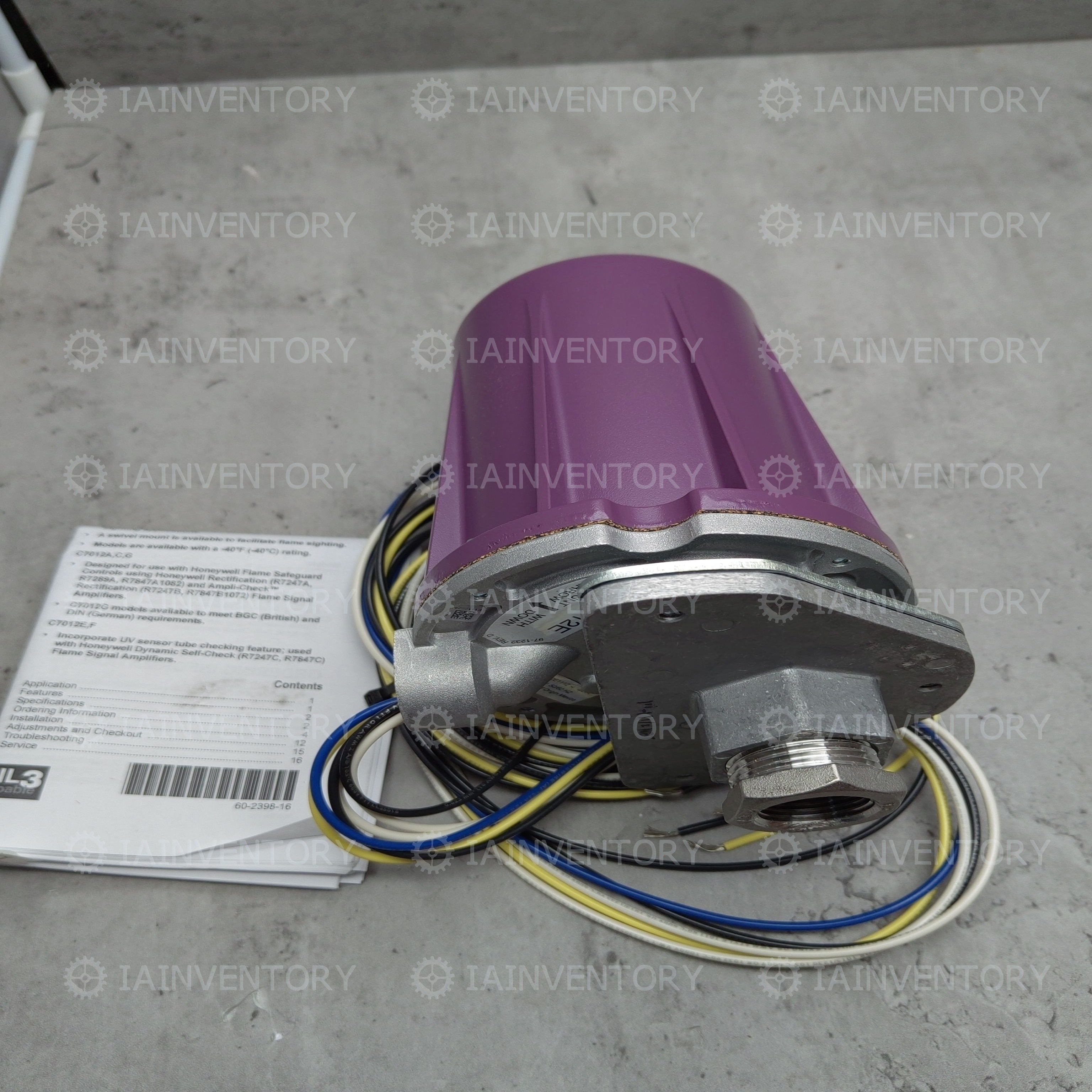 C7012E1112 Dynamic Flame Safeguard Purple Peeper