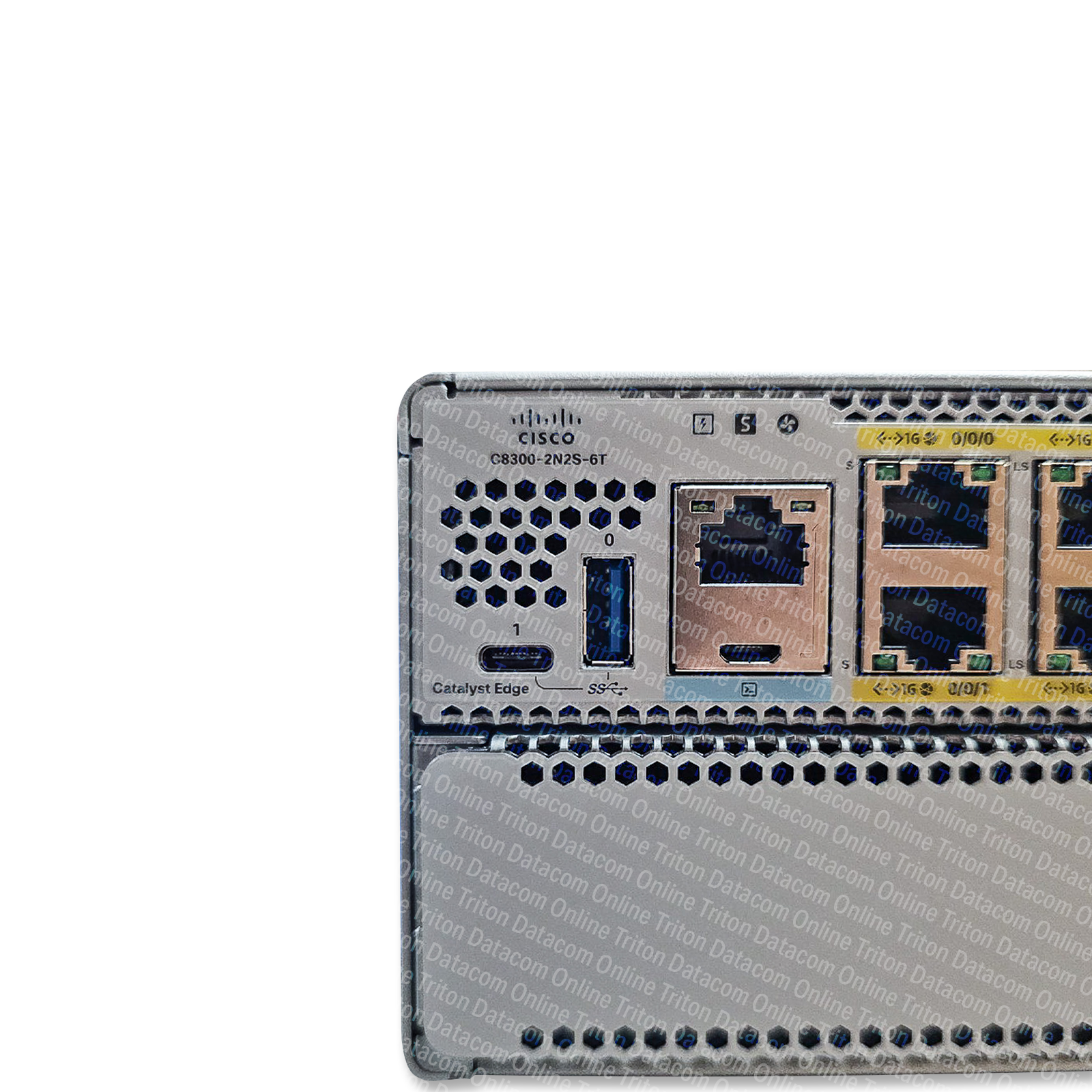 C8300-2N2S-6T - Cisco Catalyst 8300 Series Edge Platform with 2 SM Slots, 2 NIM slots, 6x Embedded Gigabit Ethernet Layer 3 ports