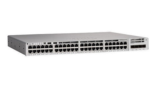 C9200L-48T-4X-E Cisco Catalyst 9200L Switch 48 Port Data, 4x10G Fixed Uplinks, Network Essentials (New