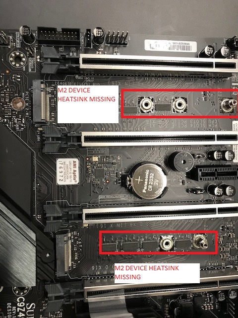 ***WARNING***Read details & see photos before buying*** ***SSD M.2 Heatsink Missing***  Supermicro C9Z490-PGW 10th Gen Socket LGA 1200 Wi-Fi Four PCI-e x16 Two M.2 NVMe USB 3.2 Gen2 Motherboard (Otherwise Motherboard is NEW with (All accessories included)