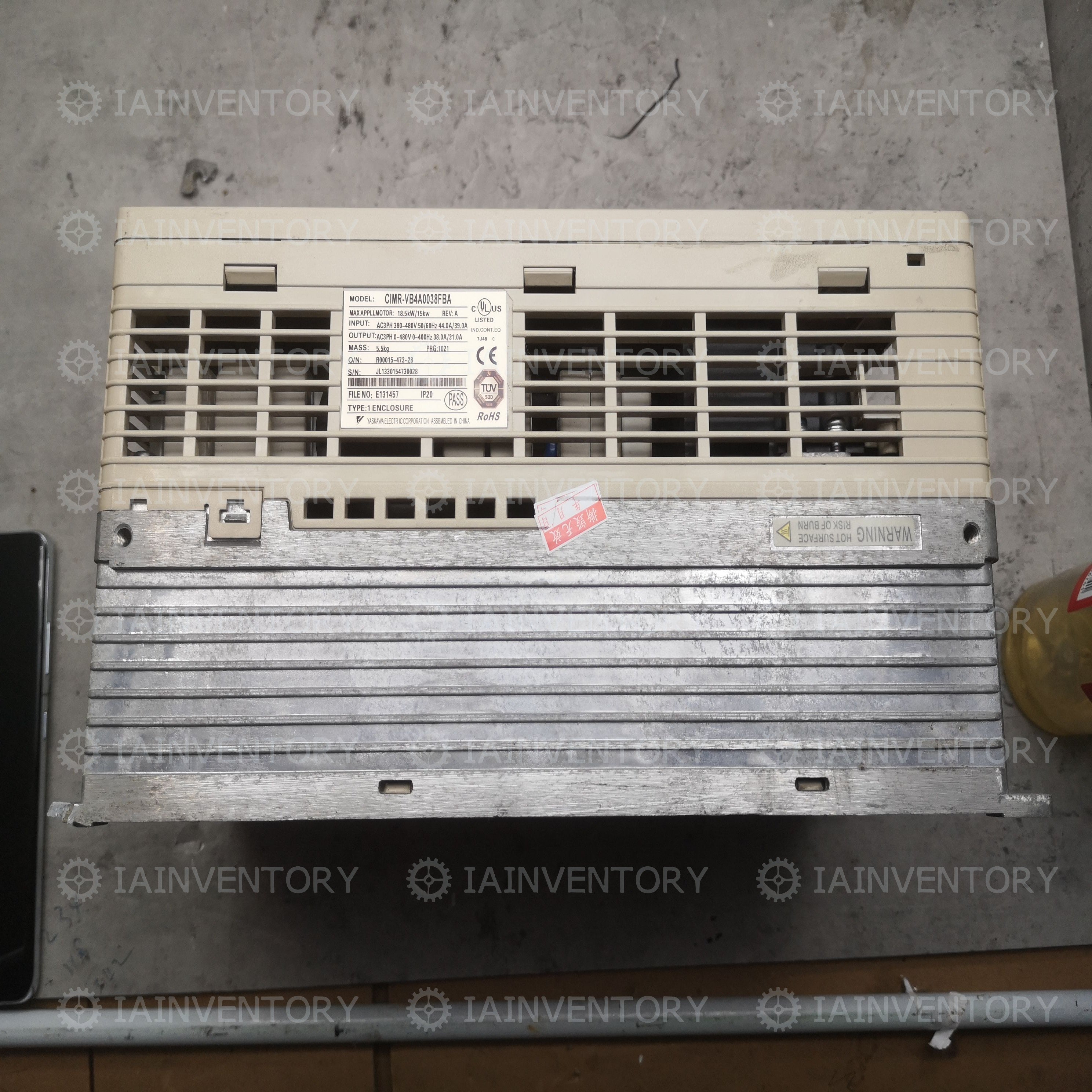 YASKAWA inverter CIMR-VB4A0038FBA