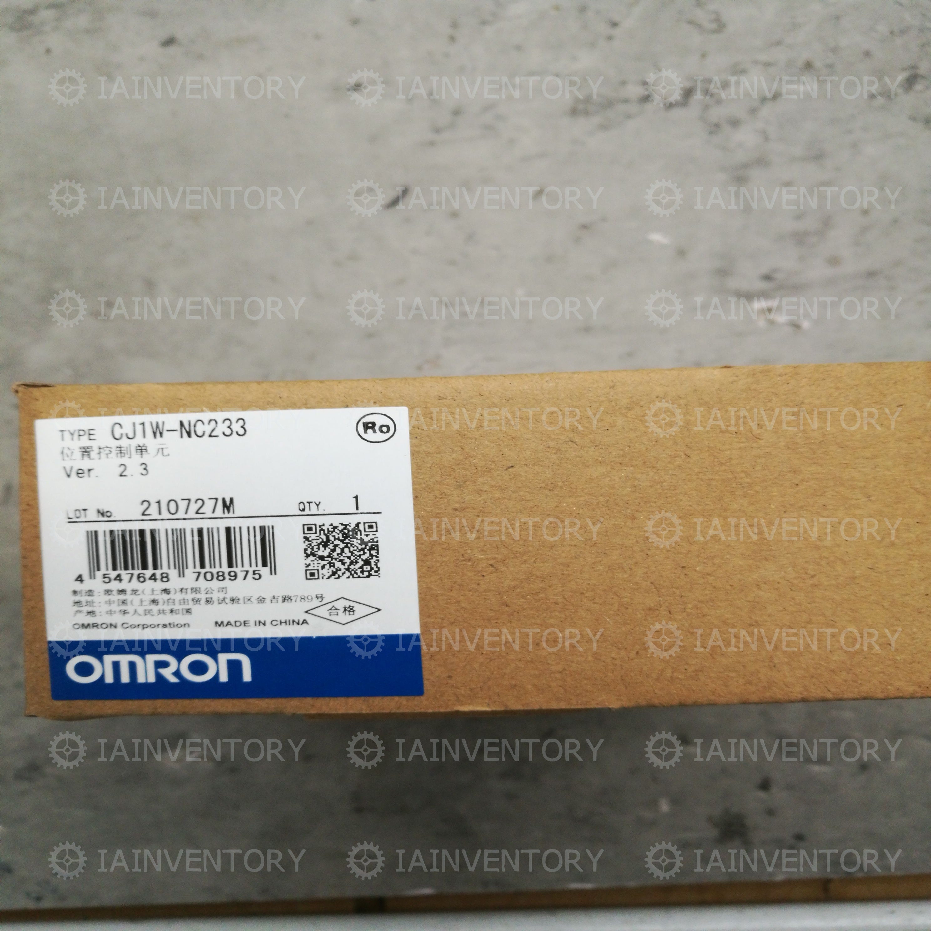 Omron PLC Module CJ1W-NC233