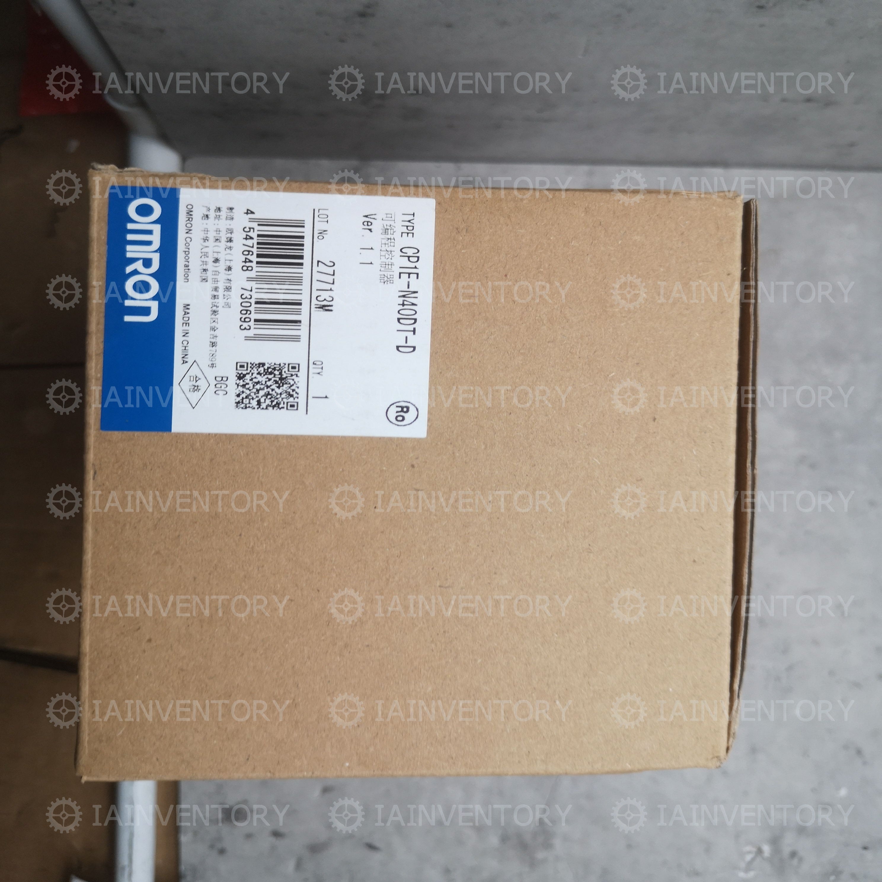 OMRON PLC CPU Unit CP1E-N40DT-D