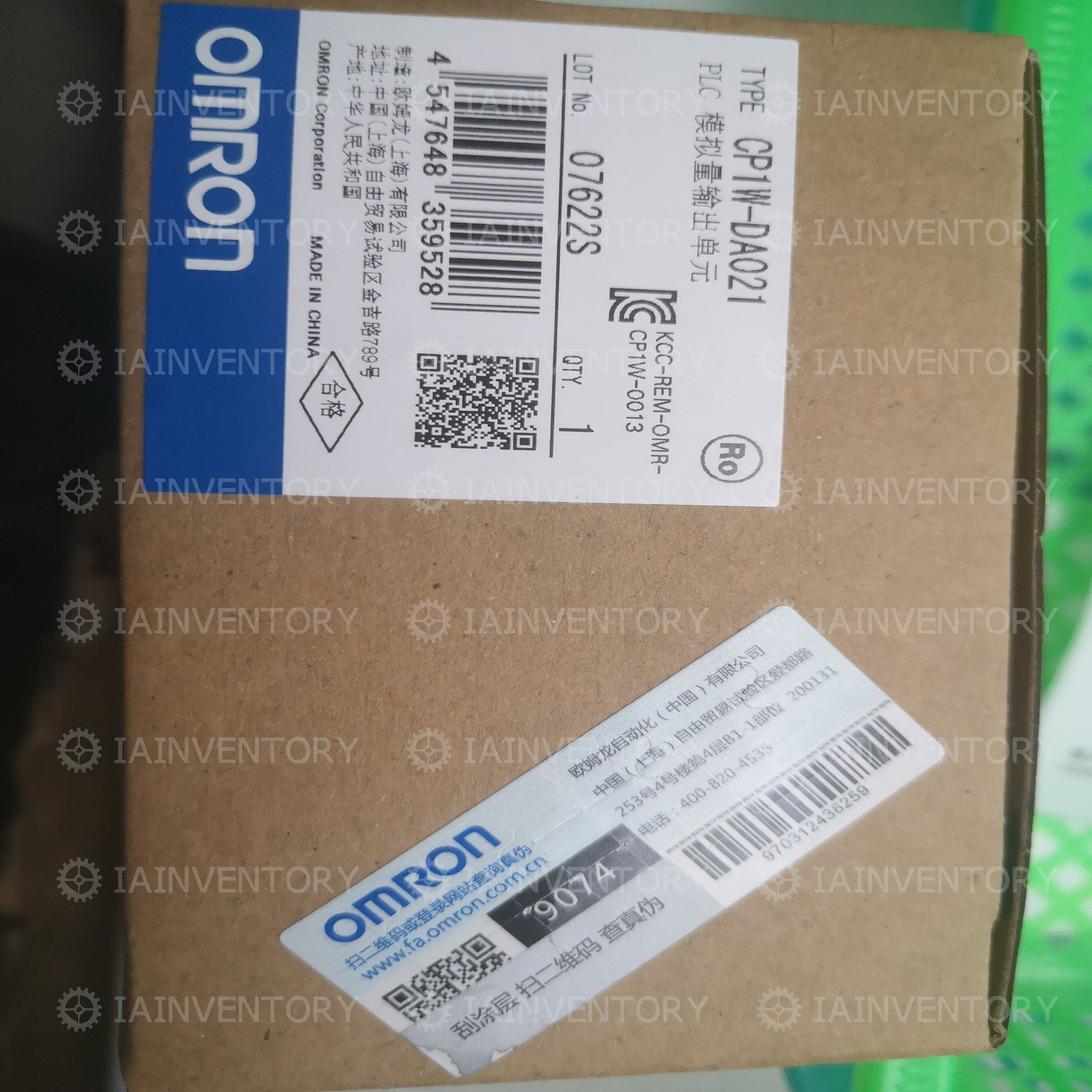 OMRON CP1WDA021 CP1W-DA021 PLC
