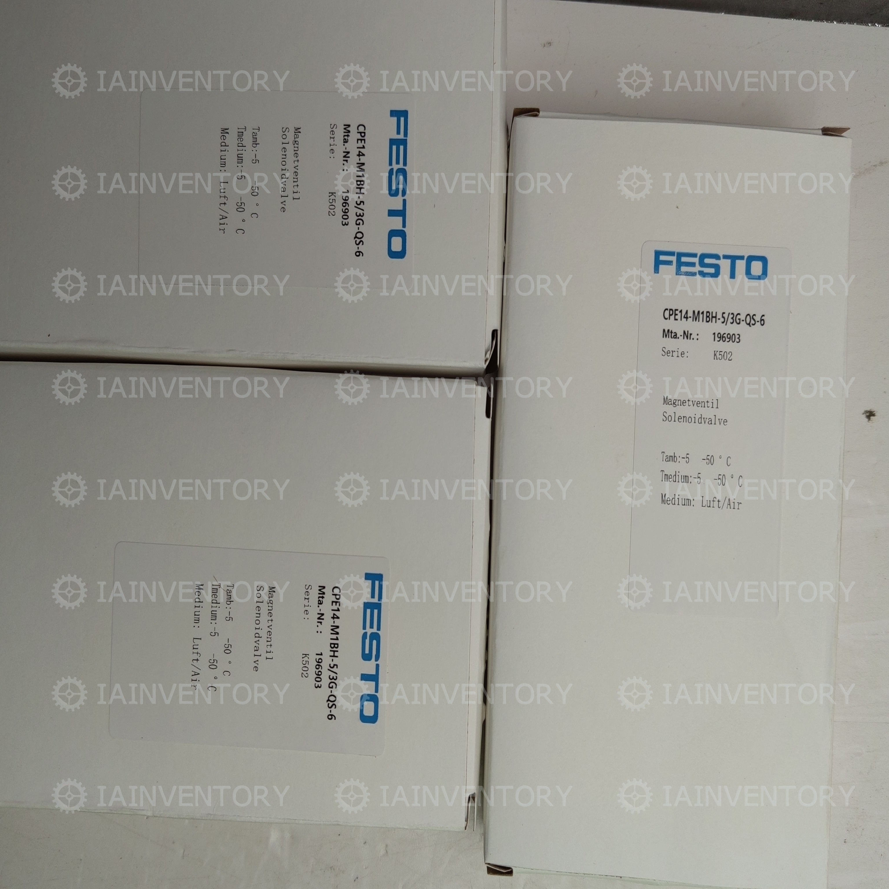FESTO CPE14-M1BH-5/3G-QS-6 196903