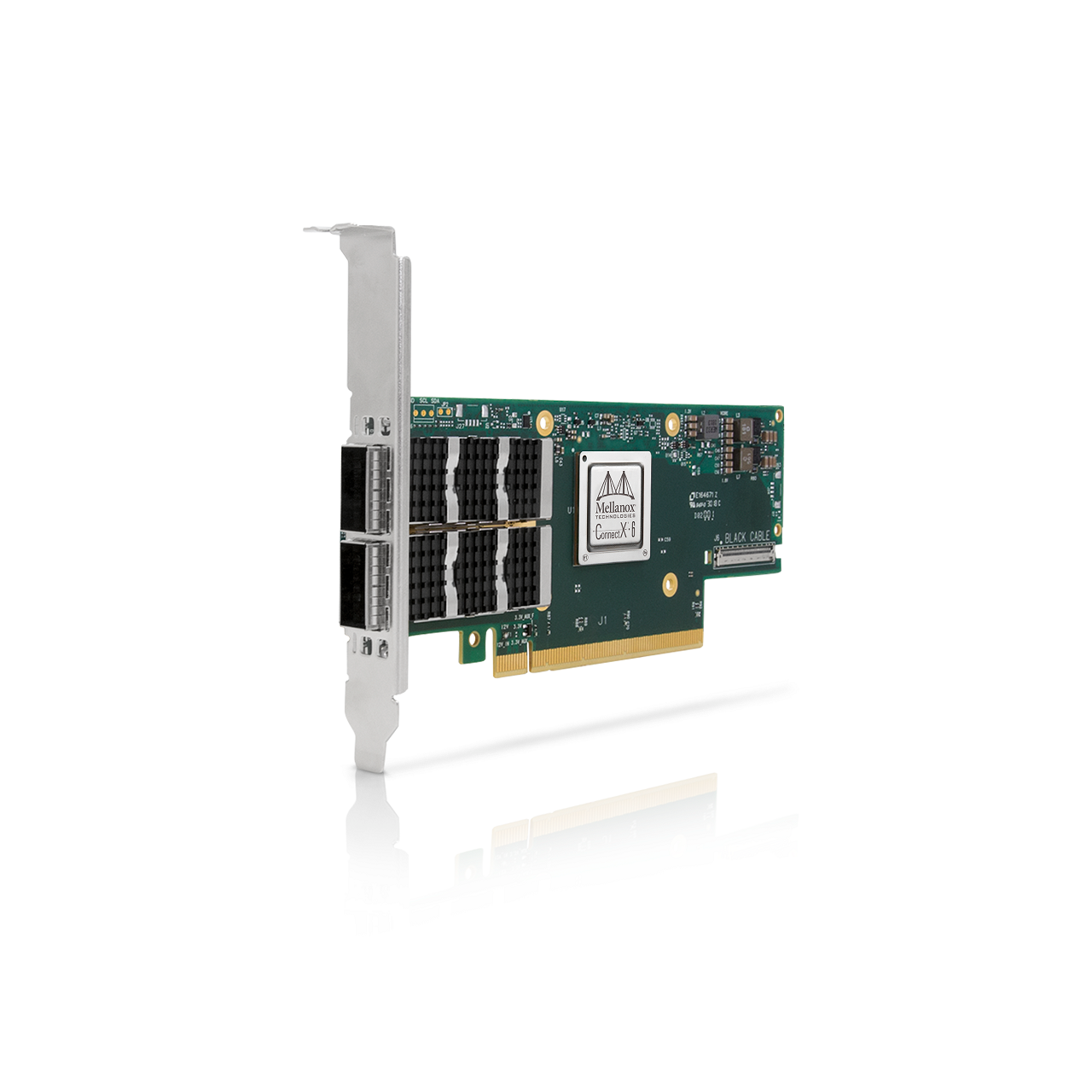 Mellanox MCX653106A-ECAT ConnectX-6 100GbE Dual QSFP56 | Alo Tech Solutions