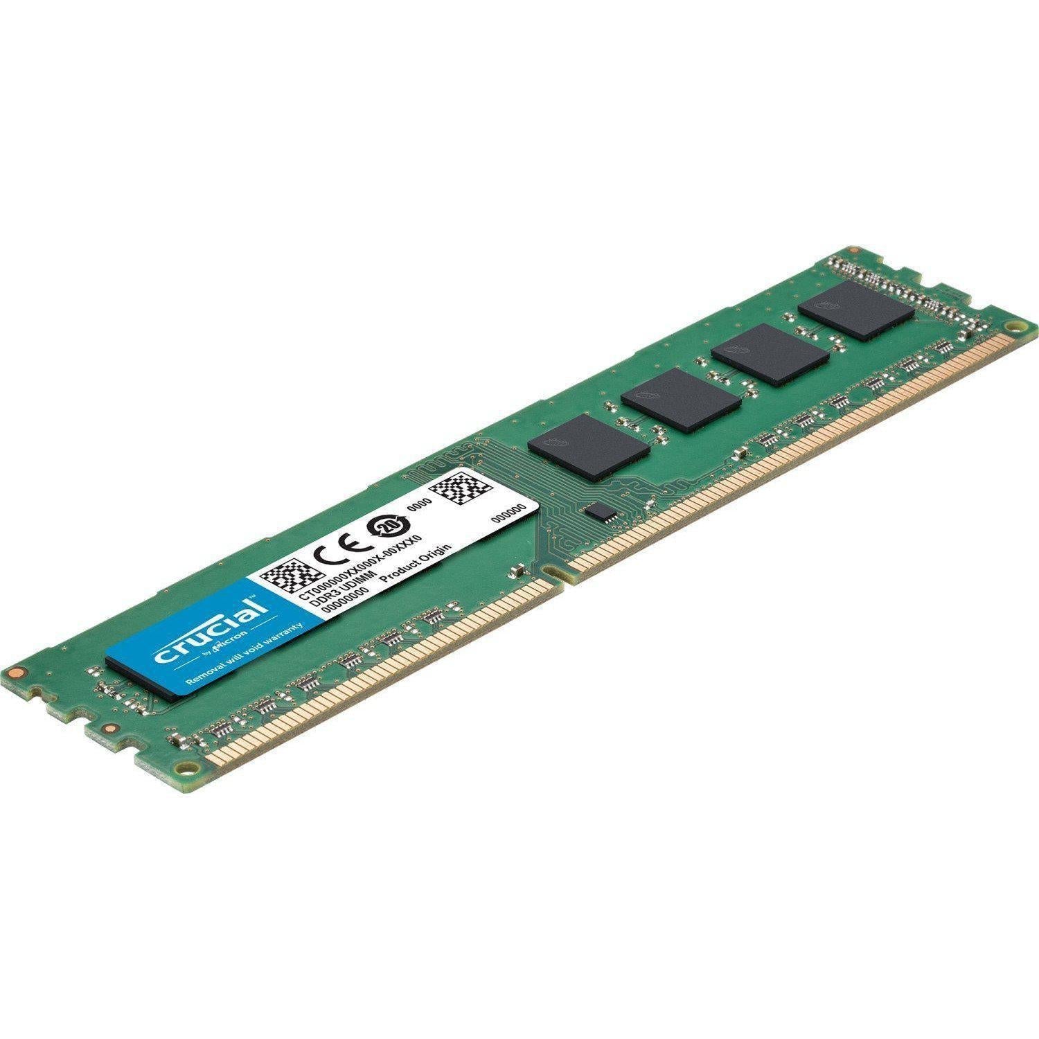 Crucial 8GB Kit (4GBx2) DDR3L 1600 MT/s (PC3L-12800) Unbuffered UDIMM Memory CT2K51264BD160B-FoxTI