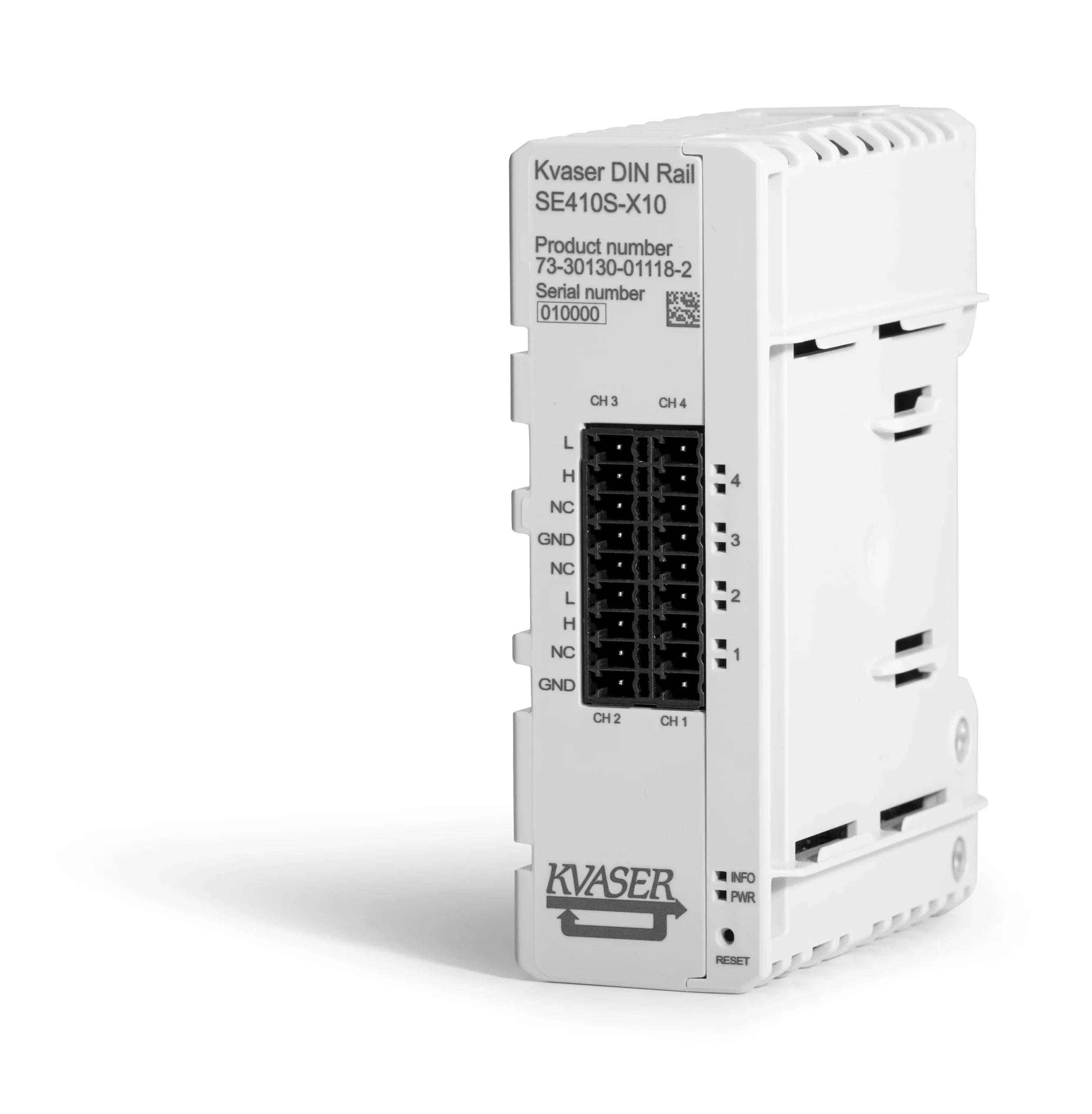 Kvaser DIN Rail SE410S-X10