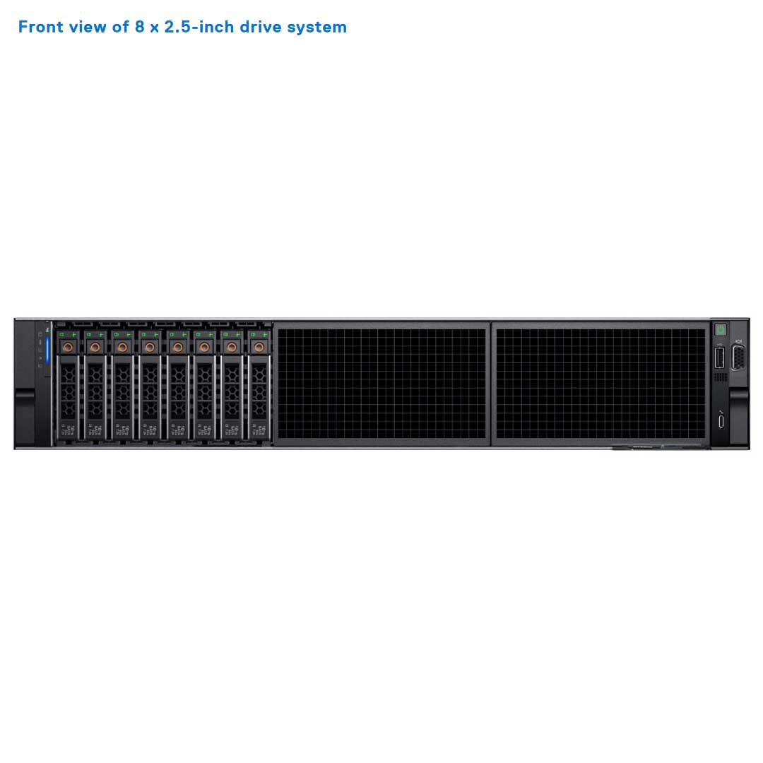 4H8NK — Drive Chassis (8x 2.5") | Dell PowerEdge R7615