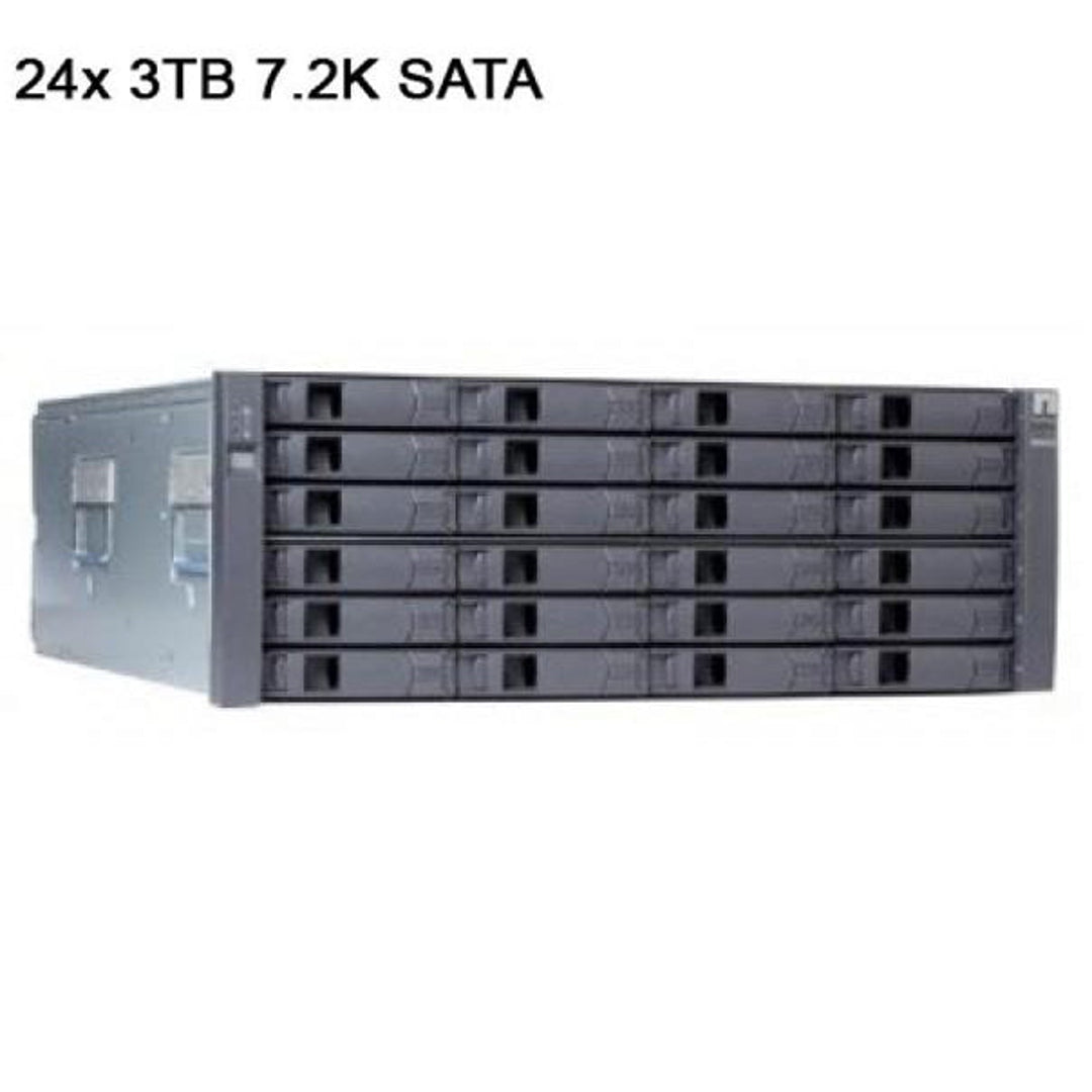 Netapp Ds4246 Disk Shelf With 24X 3Tb 7.2K Sata 6Gbps (X308A-R5) | DS4246-24X-3TB-SATA