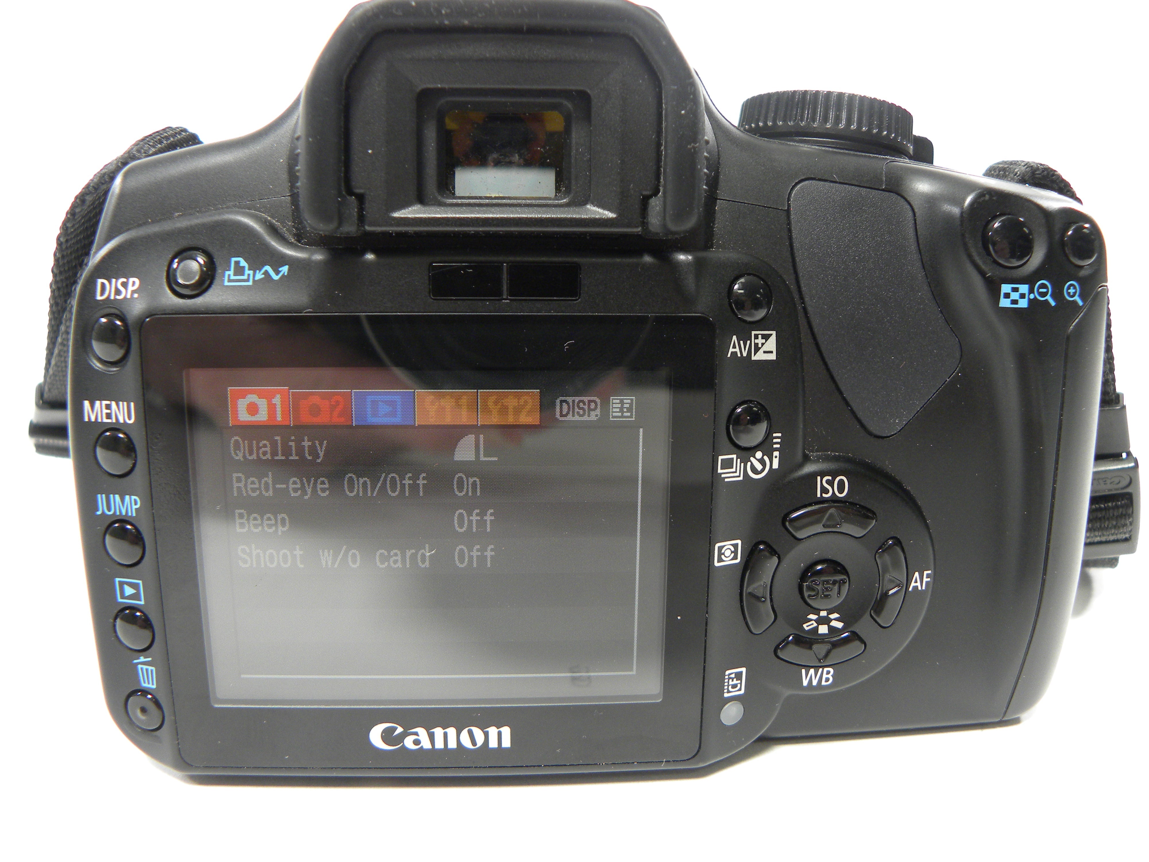 Canon EOS XTi 10.1mp Digital SLR w/EF-S 18-55mm f3.5-5.6 II AS IS  NO Returns!