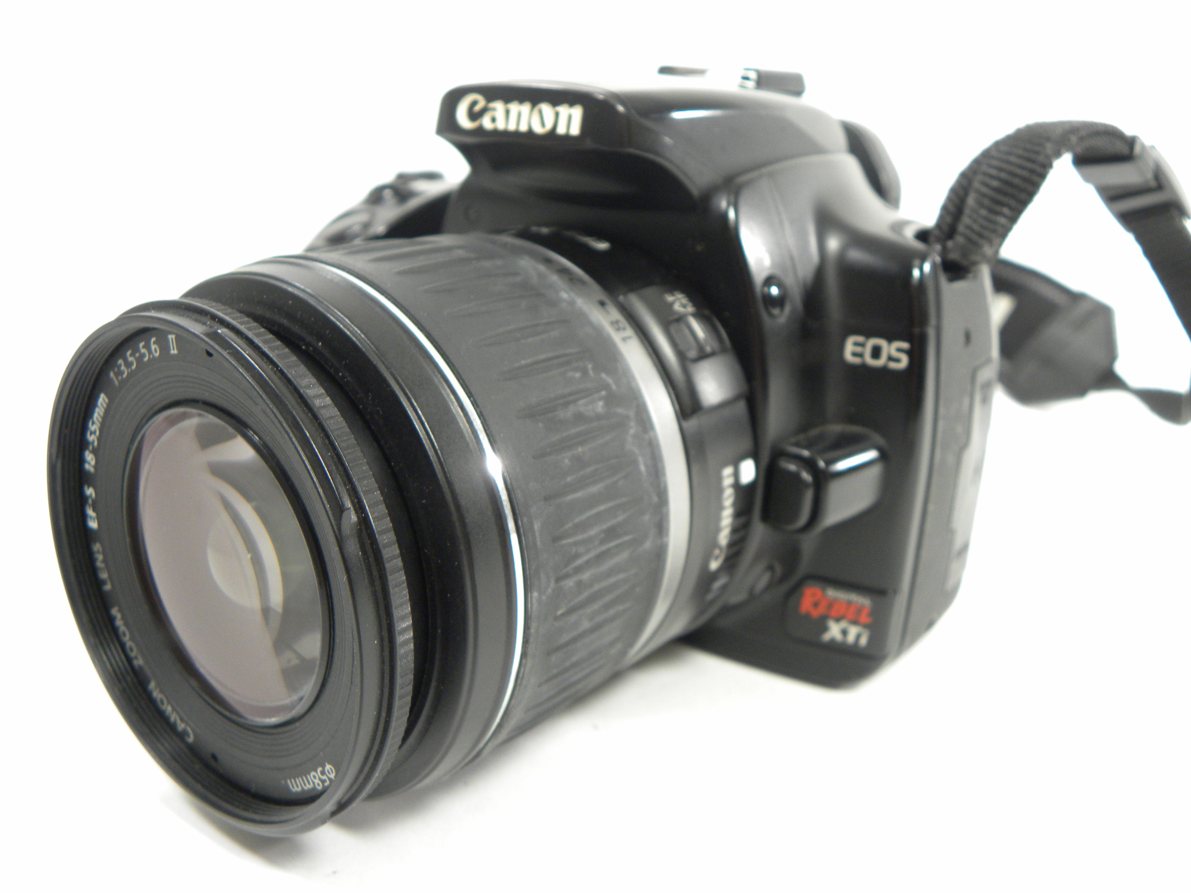 Canon EOS Rebel XTi 10.1mp Digital SLR w/EF-S 18-55 II