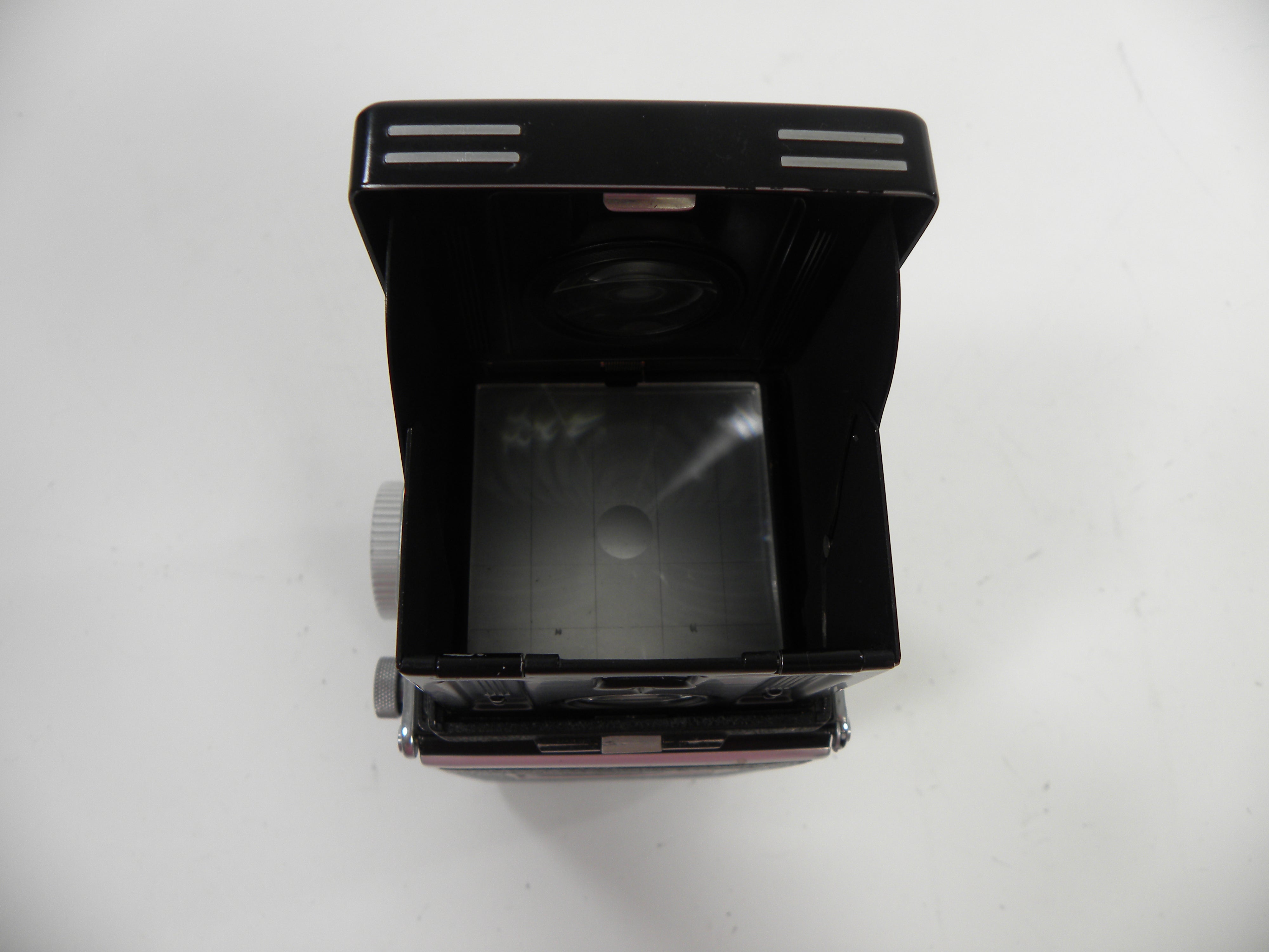 Rolleiflex 3.5B w/Tessar 75mm f3.5 Heidosmat Viewing Lens