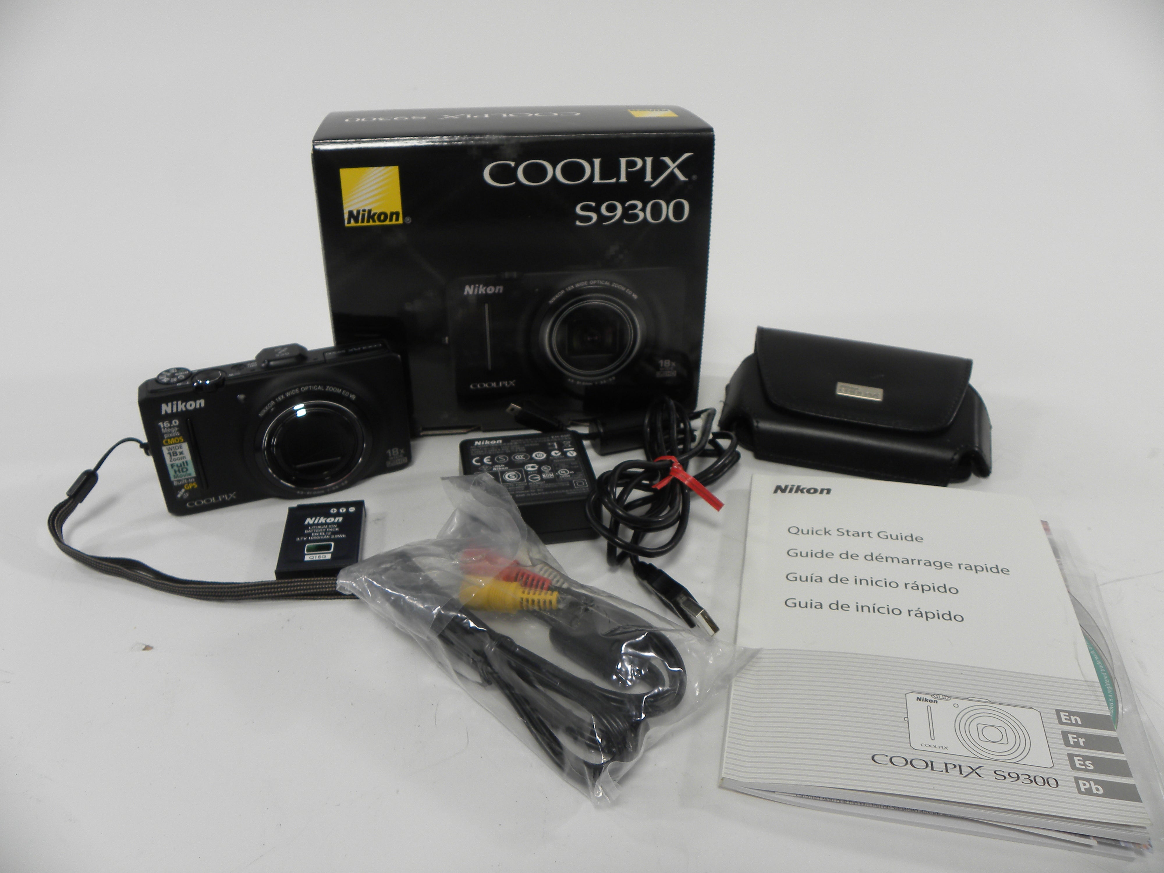 Nikon Coolpix S9300 16.0mp Digital Camera As-Is (Please read)