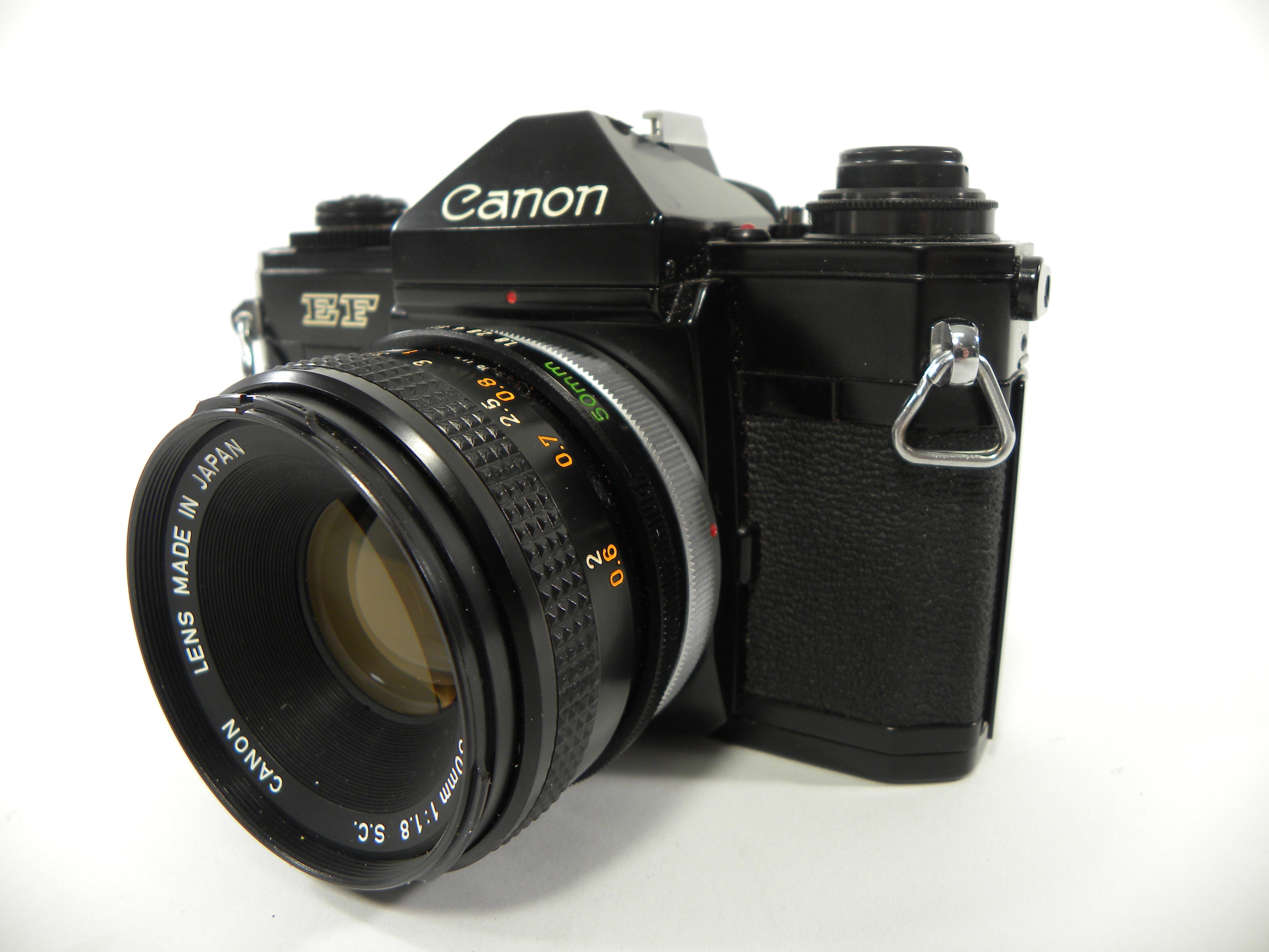 Canon EF 35mm SLR w/FD 50mm F1.8 S.C.  AS IS No Returns !