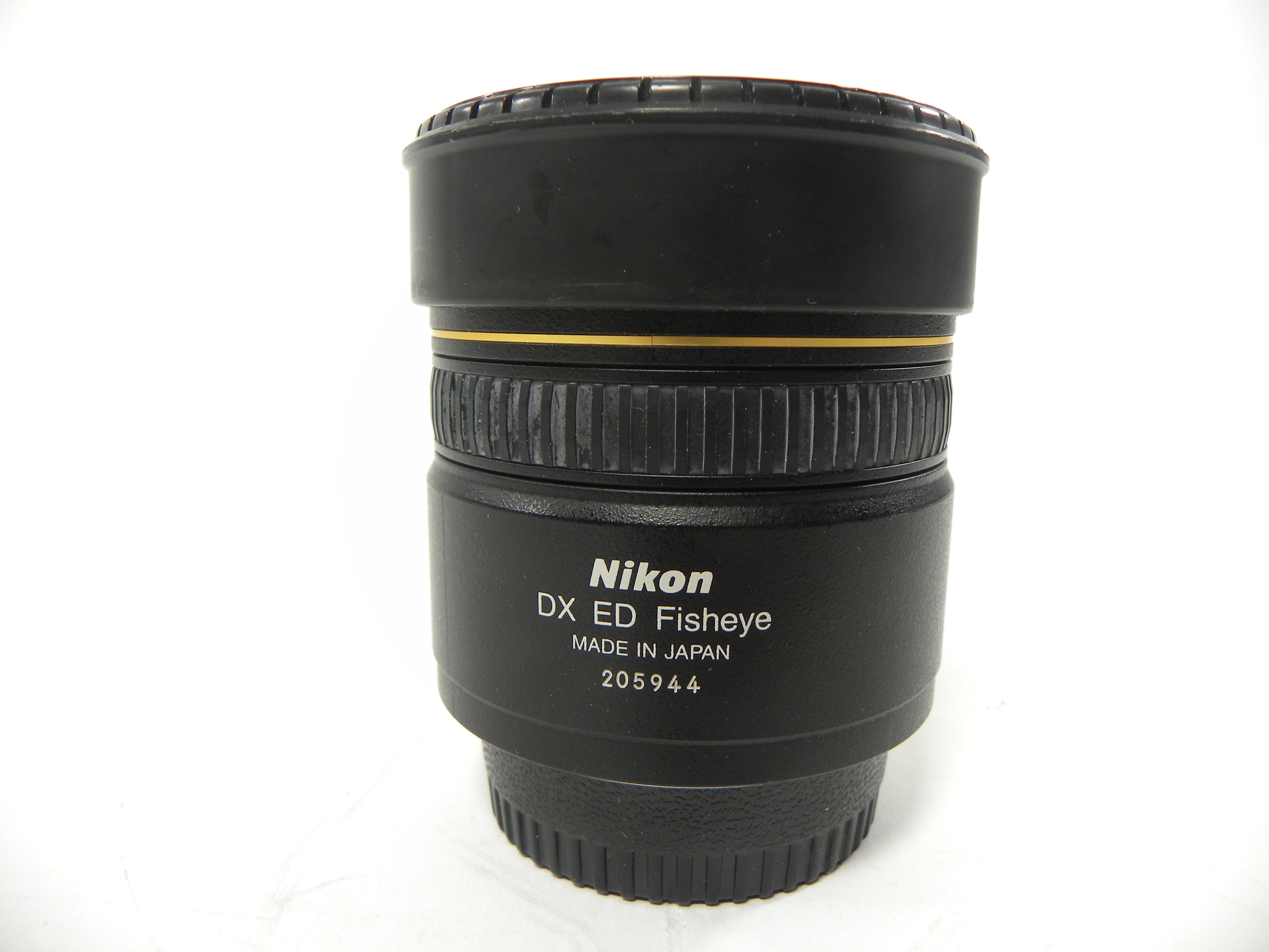 Nikon AF Nikkor Fisheye DX ED 10.5mm f2.8G  AS IS (Parts) No Returns!