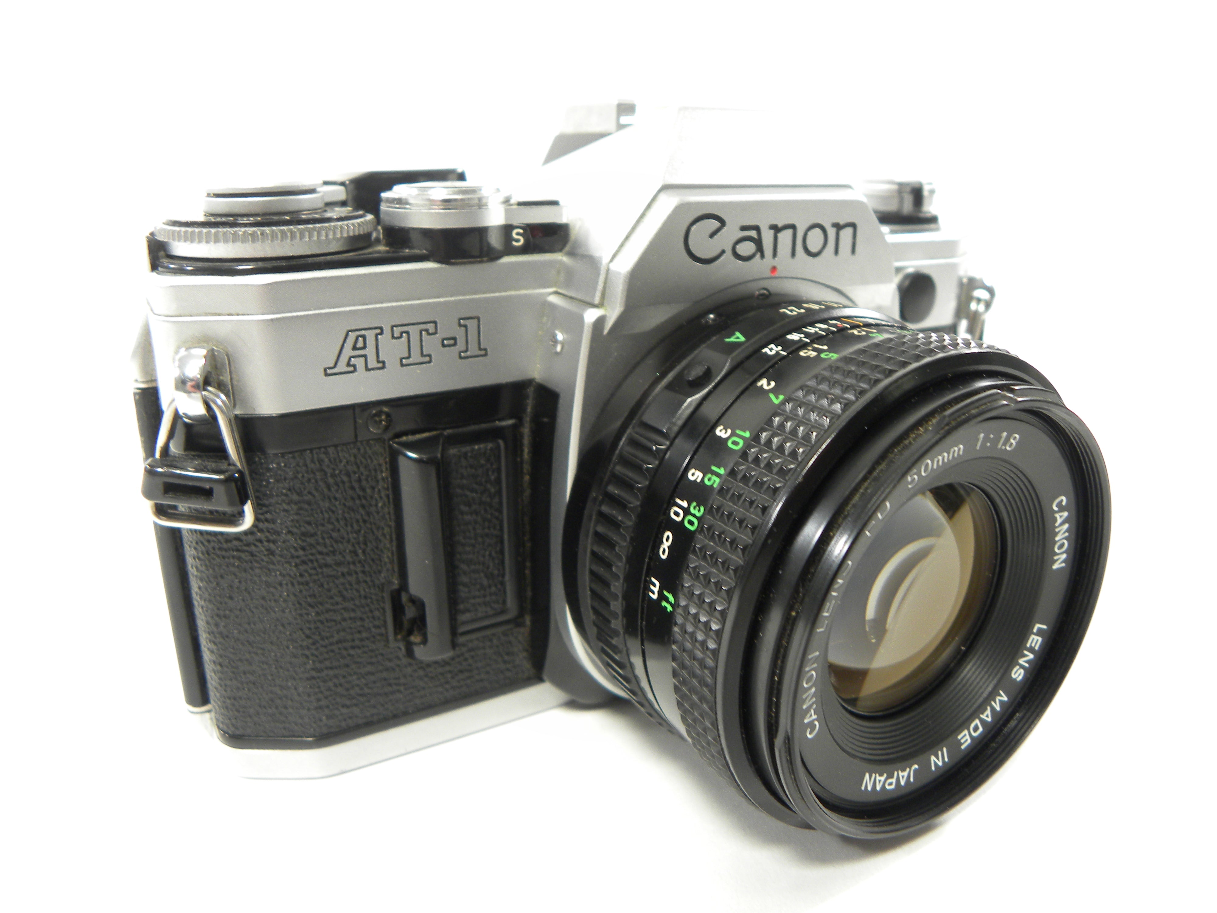 Canon AT-1 35mm SLR camera w/FD 50mm f1.8