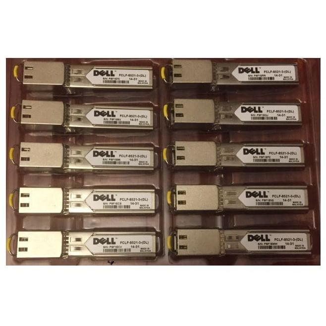 Dell 407-10439 PF911 SFP Copper 1000Base-T Dell Networking Transceiver. 5397063819508-FoxTI