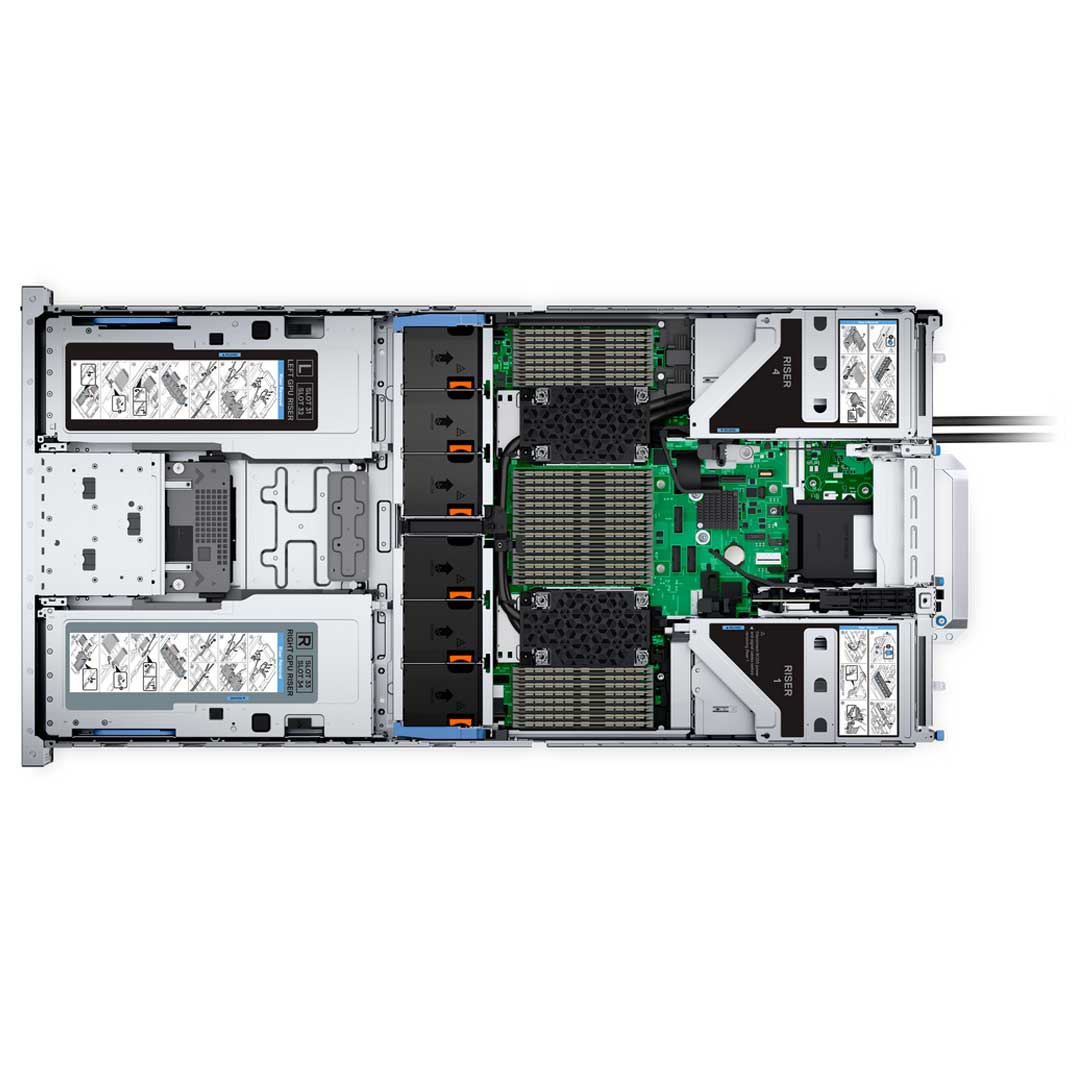 6x 2.5" NVMe Rack Chassis | Refurbished Dell PowerEdge R760XA