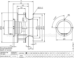 RH31C-ZID.DC.1R  ZIEHL-ABEGG centrifugal fan 380V-480V 2200W 3.6/2.85A