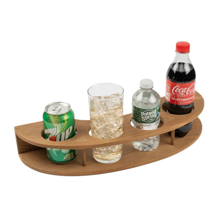 Whitecap 63219 Curved Four Drink Rack