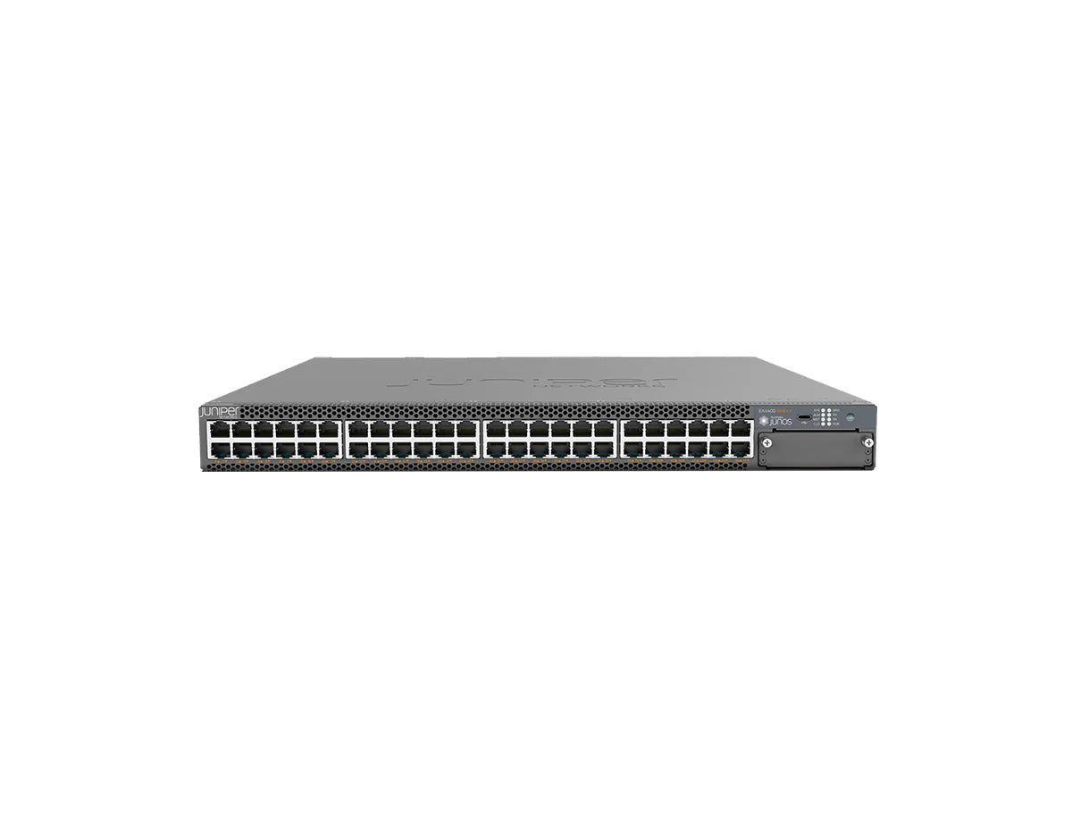 Juniper EX4400-48P PoE++ Switch - Rear View | Alo Tech Solutions