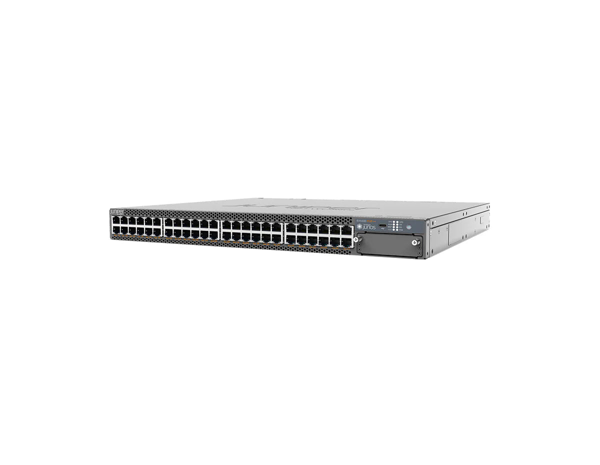 Juniper EX4400-48P PoE++ Switch - Label Detail | Alo Tech Solutions