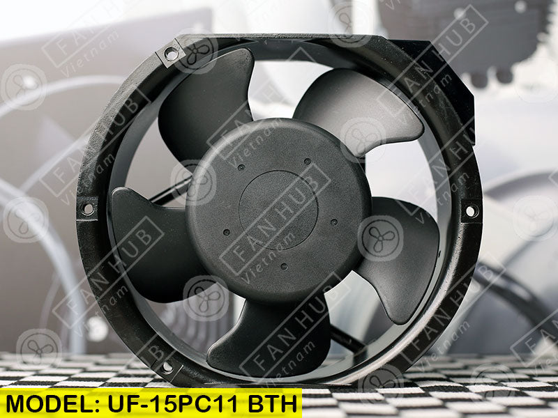 FULLTECH UF-15PC11 BTH – AC AXIAL FAN, 115VAC, 172x150x51mm