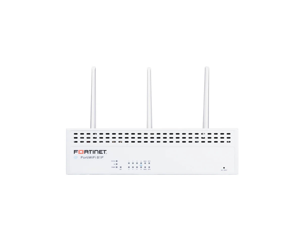 Fortinet FortiWiFi FWF-81F-2R-A-BDL-809-36 Firewall + 3 Year Enterprise Protection