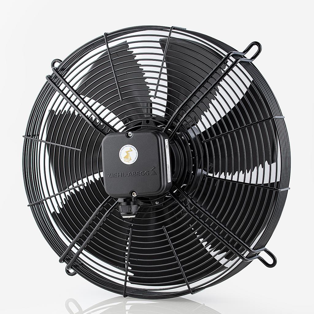 FN040-VDH.0F.V7P1  ZIEHL-ABEGG Axial Fan 400V 0.37/0.17kW 0.27/0.56A 1080/1580rpm