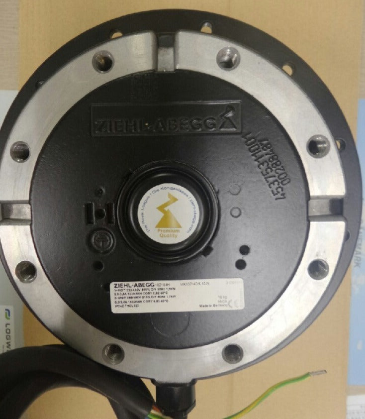 MK137-4DK.15.N ZIEHL-ABEGG Centrifugal Fan 1.5/1.7KW 3.4/6.0A 1330/1630rpm