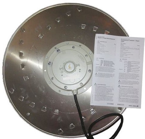 Brand new RH56M-4DK.6K.1R ZIEHL-ABEGG centrifugal fan 300/400V 1.8kW 3.4A 1230rpm
