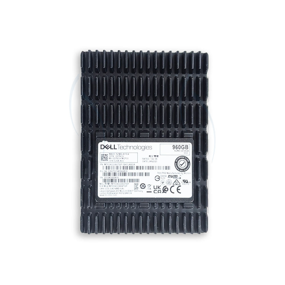 Dell 2.5" 960GB NVMe (G4) RI TLC SSD | G7NCH