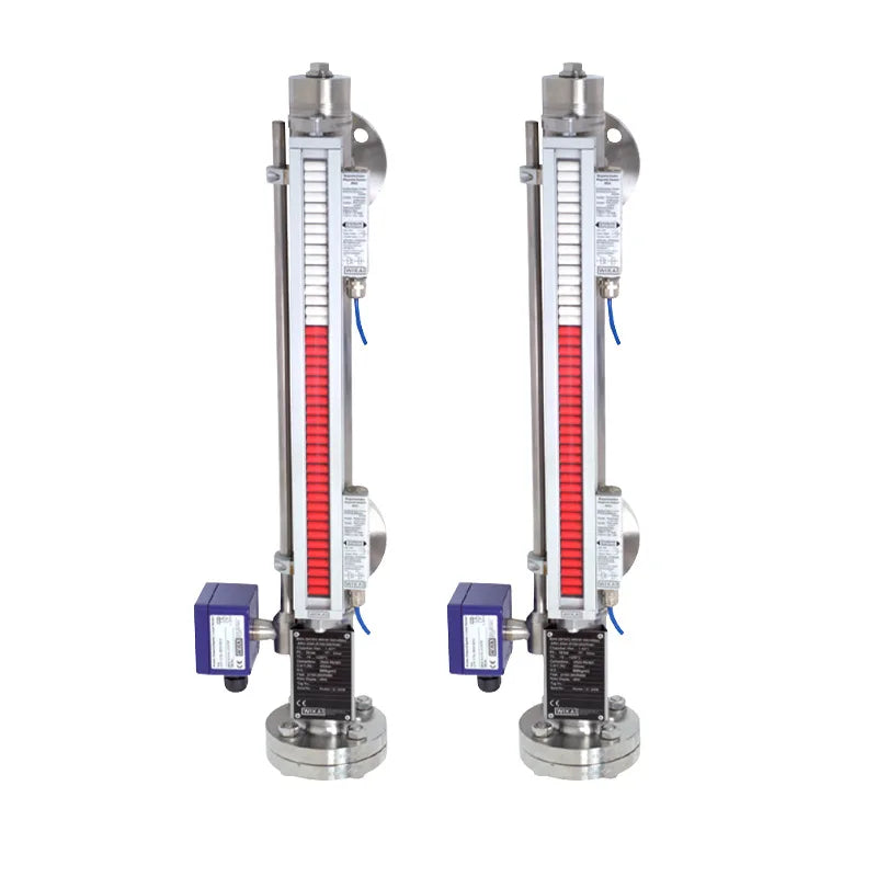 WIKA Model BNA Bypass level indicator With magnetic display