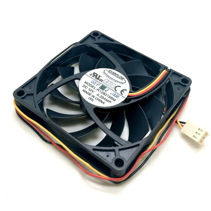 R128015BM 80x80x15mm 12V DC Axial Cooling Fan