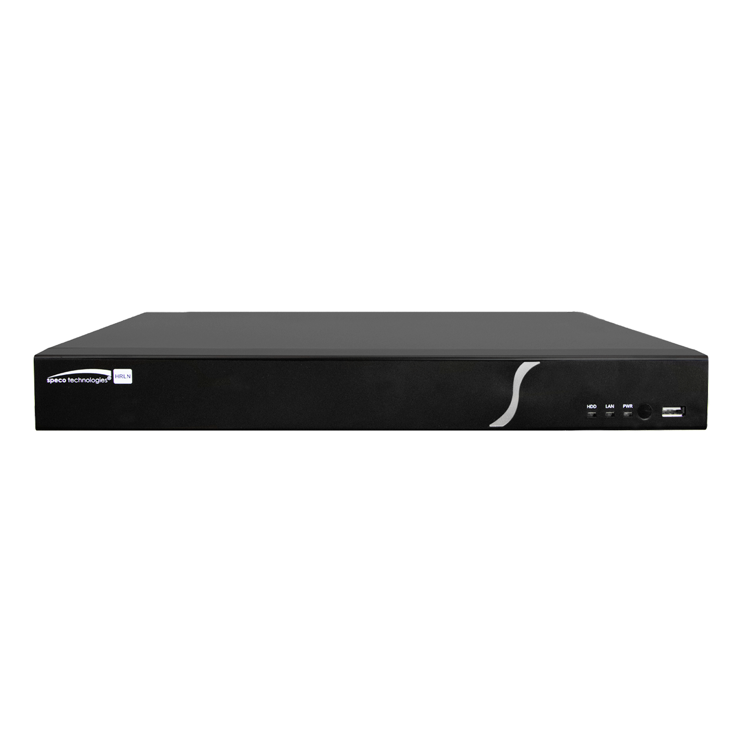 Speco Technologies H24HRLN 24 Ch. Hybrid Recorder - 8 TVI + 8 Hybrid (TVI or IP) + 8 IP, NDAA