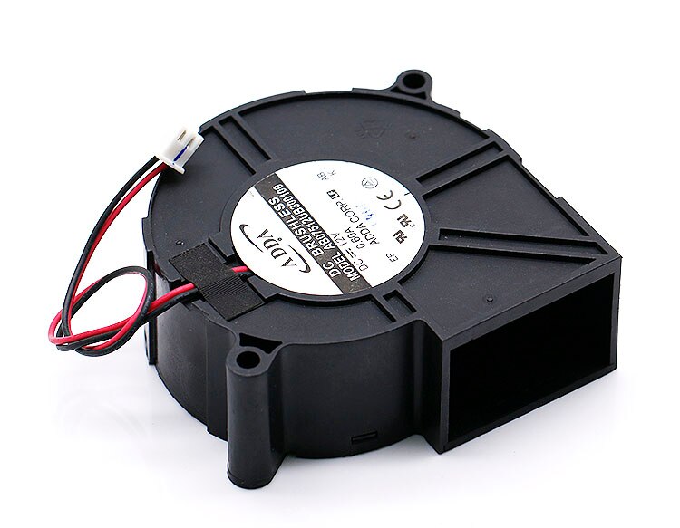 ADDA ab07512ub300100 75x75x30mm 12V DC 0.60A Axial Cooling Fan
