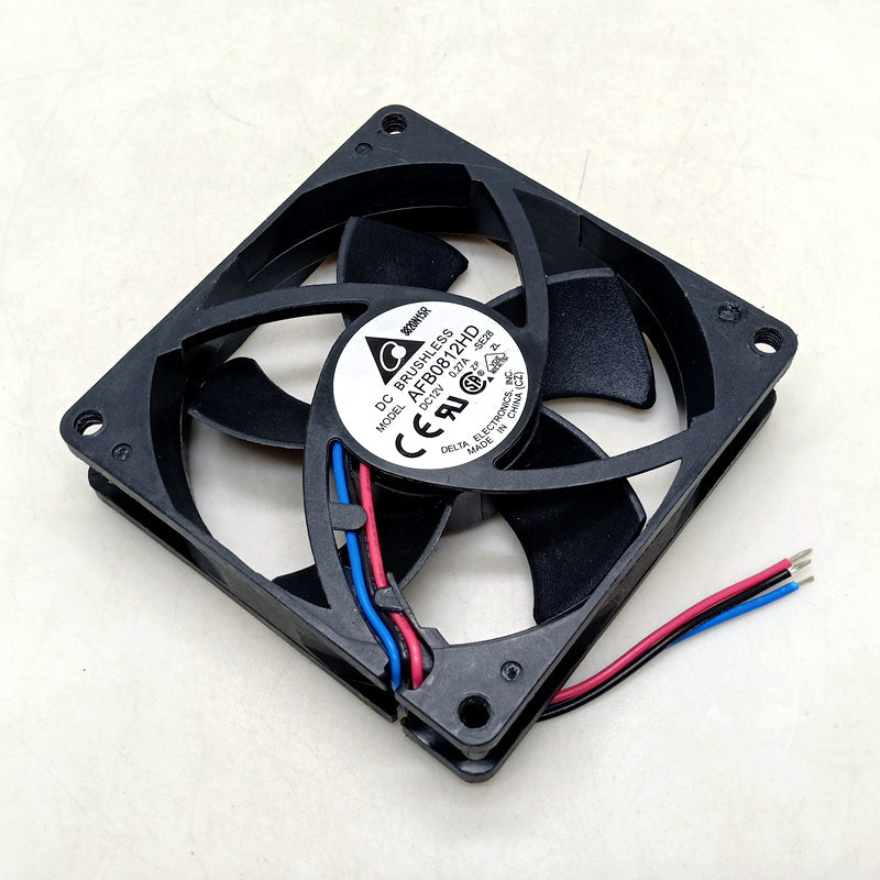 Delta AFB0812HD 80x80x20mm 12V DC 0.27A Axial Cooling Fan