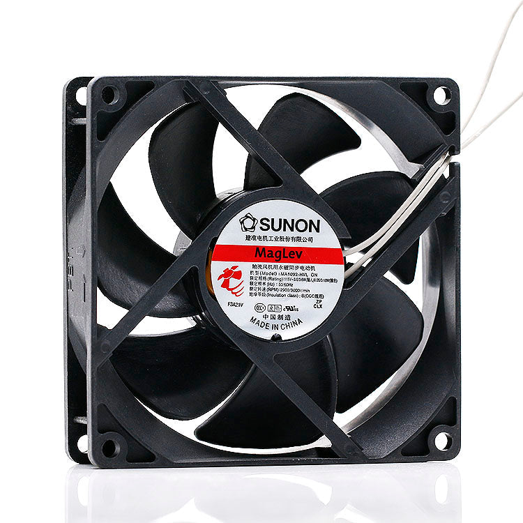 SUNON MA1092-HVL 92x92x25mm 115V AC Axial Cooling Fan