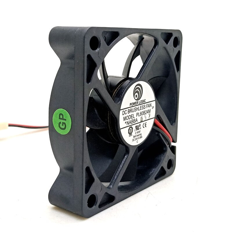 PL60B24M 60x60x15mm 24V DC 0.08A Axial Cooling Fan