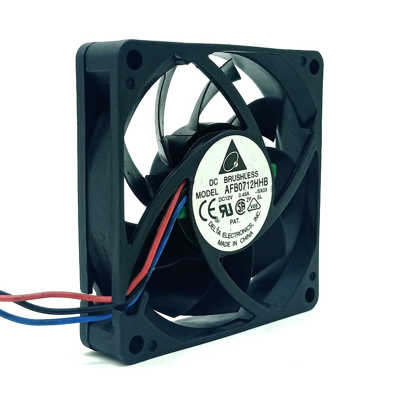 Delta AFB0712HHB 70x70x15mm 12V DC 0.26A Axial Cooling Fan