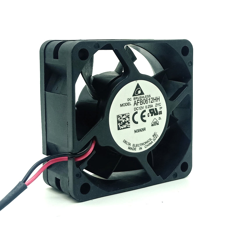 Delta AFB0612HH 60x60x25mm 12V DC Axial Cooling Fan