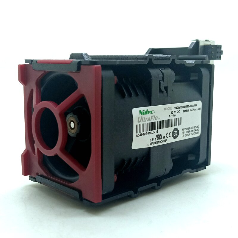 V40W12BS1M5-08A034 69x69x71mm 08A Axial Cooling Fan