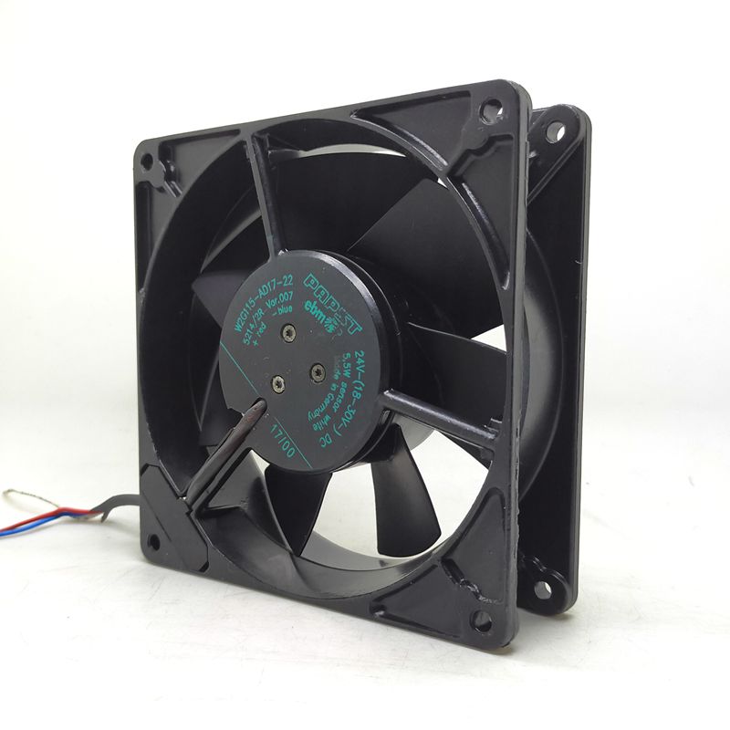 PAPST W2G115-AD17-22 127x127x38mm 24V DC Axial Cooling Fan